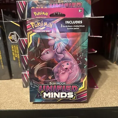 Pokemon TCG Sun & Moon Unified Minds Hanger Box Sealed (3 Booster Packs) • $59.99