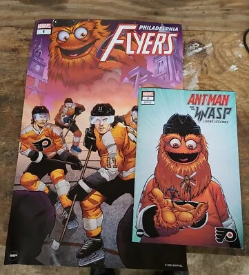 2023 Flyers Gritty Marvel Comic Book Variant Edition With Poster - Free Shipping • $20