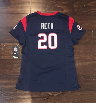 Ed Reed Houston Texans Nike Ladies Medium Jersey. Retail $100. New. Free S&H! • $44.44