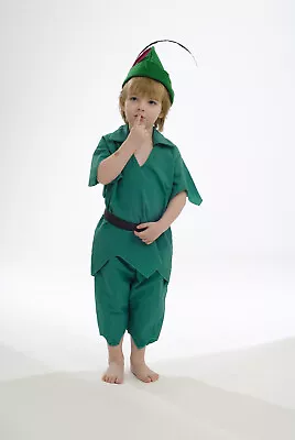 Boys Kids Peter Pan Robin Hood Costume  • $39.95