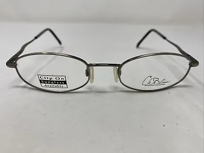 CW Bliss Eyeglasses Frame CWB25 PW 49-20-135 Gunmetal/Black Full Rim V750 • $35.25