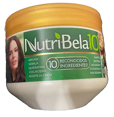 Nutribela 10 Ingredientes Mascarilla/nutricion/hydrating Nutrition Hair Mask • $14.99