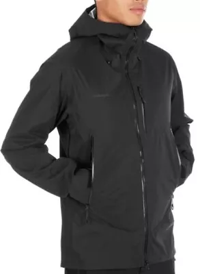 Mammut Kento HS Full Featured Hooded Rain Jacket Mens M Medium NWT NEW • $125