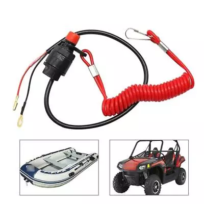 1×Marine Boat Engine Kill Switch Safety Stop Switch Marine Outboard Engine Motor • $16.99