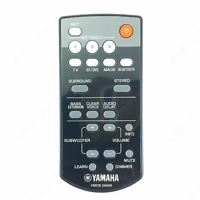 ZU84640 Remote Control FSR76 For Yamaha Sound Bar Surround System YAS-306 • £18.55