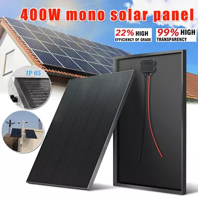 400W Watt 18V Mono Solar Panel Charging Battery Power RV Home Boat Camp Off-Grid • $77.99