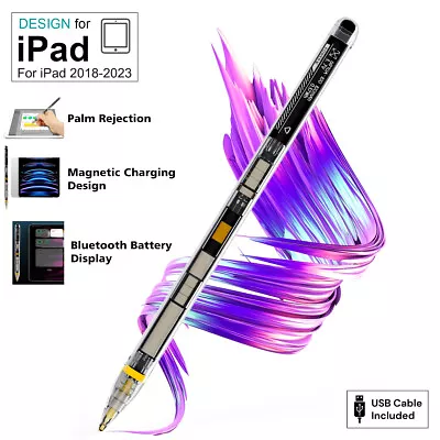 For Apple Pencil Stylus Pen 2nd Gen Compatible With 2018-2023 IPad/Air/Pro/Mini • £23.99