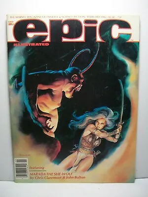 Epic Illustrated ~ #10 February 1982 ~ 8.0 VF • $16.99