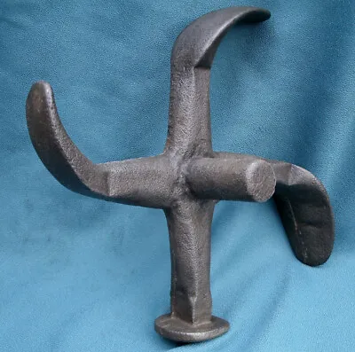 Vintage Cast Iron Anvil Cobblers Last Revolving Rotating Tool Dolly Beating SHOE • £28.99