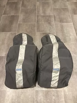 £12 • Buy Maclaren Techno Twin Footmuff Cosy Toes Snuggle -Grey, Reflective Strip X 2
