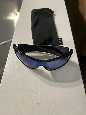 Oakley Batwolf Ghost Text Polarized Sunglasses With Microfiber Pouch • $180