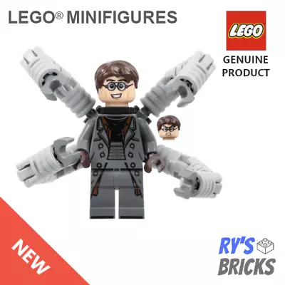 LEGO® Doctor Octopus Minifigure Marvel Super Heroes Otto Octavius SH890 • $29.95