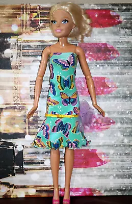 Barbie's  My Size 28 Inches Dress With Butterflies. Sale • $10