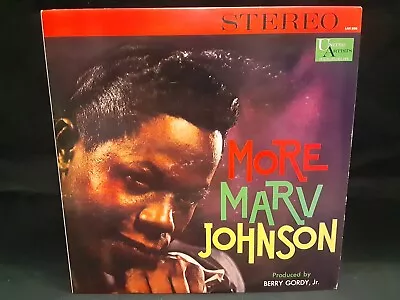 Marv Johnson  More Marv Johnson  Japan Import Soul Funk Stereo LP Vinyl Records • $24.99