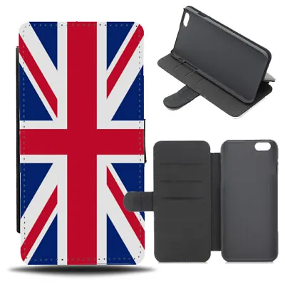Big Union Jack Flag Flip Phone Case Cover Wallet British English London C345 • £19.99