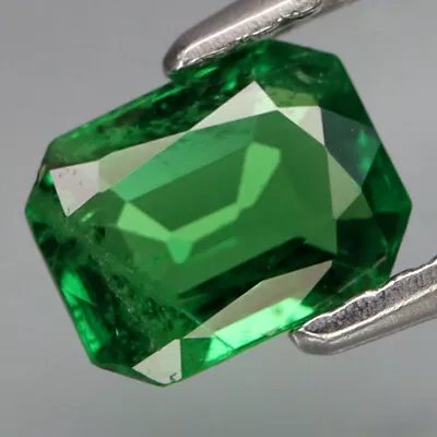 0.85Ct.Ravishing Color! Natural Green Tsavorite Tanzania Perfect Shape • $13.60