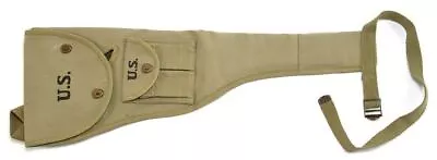 US WWII M1 Carbine Canvas Paratrooper Jump Case With Magazine Pouch  JT&L 1943 • $42.99