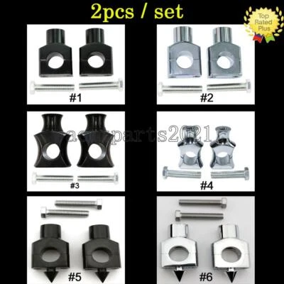 $39.78 • Buy 1  Handlebar Risers For Yamaha Royal V-Star XVS650 950 1100 1300 Custom Classic
