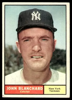 1961 Topps John Blanchard New York Yankees #104 • $3.50