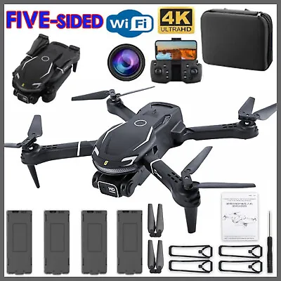 2023 New RC Drone With 4K HD Dual Camera WiFi FPV Foldable Quadcopter +4 Battery • $22.79