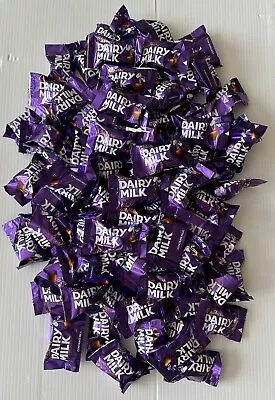 Cadbury Dairy Milk X100 Chocolate Chunks Free 1st Class New • £29.98