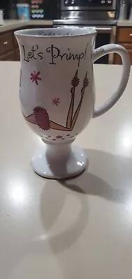 Mary Kay Let's Primp 6  Pedestal Mug The Girlfriends Collection • $20