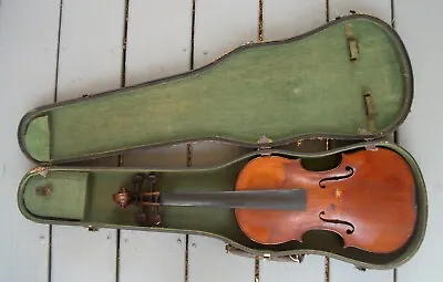 Violin Labeled Francois Guillmont – Early 1900′s  Needs Restored • $599.99