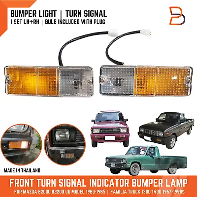 FRONT BUMPER TURN SIGNAL INDICATOR LIGHT For Mazda B2000 B2200 UD FAMILIA TRUCK • $34.95