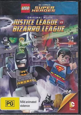 LEGO - Batman Justice League Vs Bizarro League DVD (Reg 4 2015) Free Post • $9.95