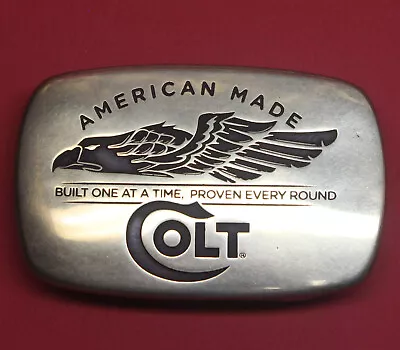 Colt Firearms Solid Brass Belt Buckle • $49.99