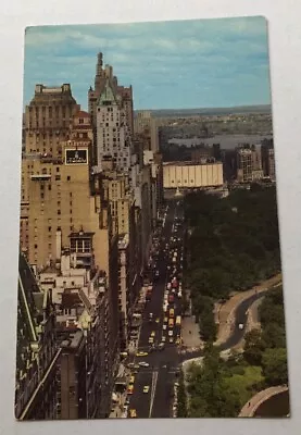 Central Park South New York City. Postcard (B2) • $4.63