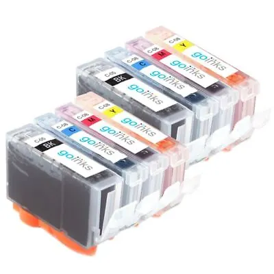 8 Ink Cartridges For Canon PIXMA IP3500 IP4200 MP500 MP800R MP970 MP510 MP610 • £14.15