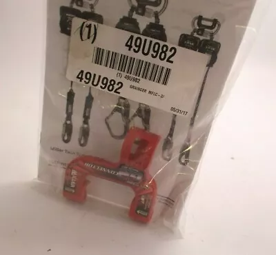 HONEYWELL MILLER MFLC-2/ Twin Turbo Fall Limiter - Webbing Retainer Clip - Red • $9.50