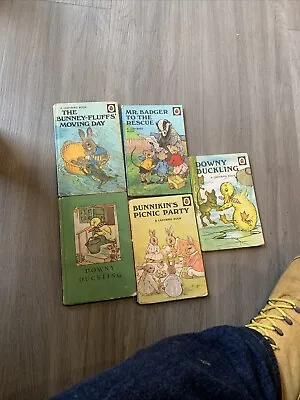 Vintage Ladybird Books - Series 401 X 5 Inc Mr Badger To The Rescue Vintage • £7.99