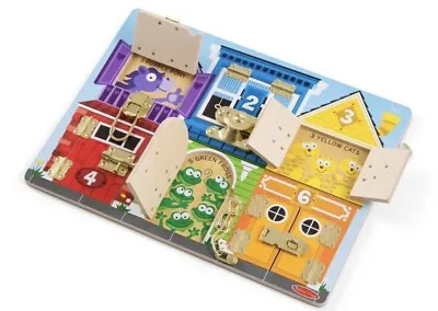 Melissa & Doug Latches Board Activity Board Ages 3+ • $27.95