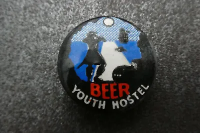Beer Youth Hostel YHA Pin Badge Button (L32B) • £4.49