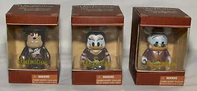 NEW! Disney VINYLMATION Mechanical Kingdom LOT Pete DAISY DUCK Ludwig Von Drake • $28