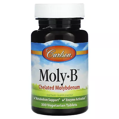 Moly·B  Chelated Molybdenum 300 Vegetarian Tablets • $21.17
