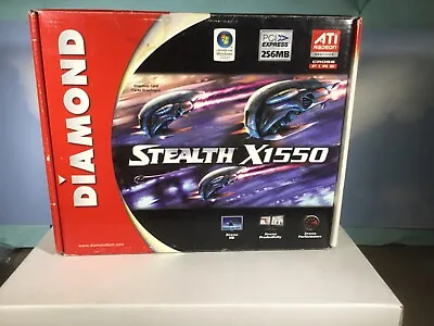 Diamond Stealth X1550 PCIE 256MB GDDR1 (X1550PCIE256) • $49.99