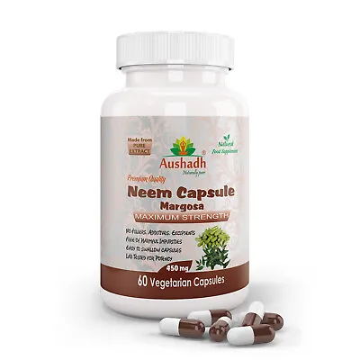 Neem Capsule Anti Fungal Anti Bacterial  Anti Viral • £6.99