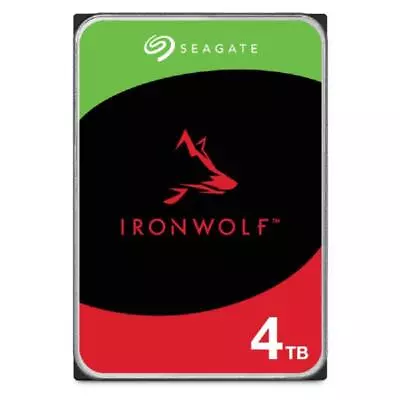Seagate IronWolf 4TB 5400 RPM 3.5  SATA Desktop Hard Drive • $178