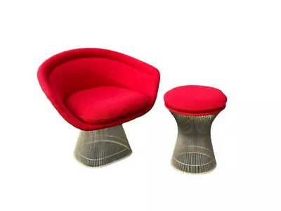 Warren Platner Knoll Lounge Chair And Ottoman - 100% Authentic Vintage 1979 • $5000