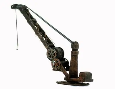 Logging Crane Small Log Loading Crane For Loading Dock  Flatcar N Scale BUILT UP • $24.99