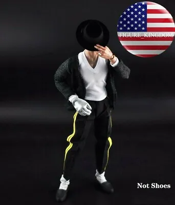 1/6 Michael Jackson Performance Dance Uniform For Hot Toys 12  Figure ❶USA❶ • $35.50