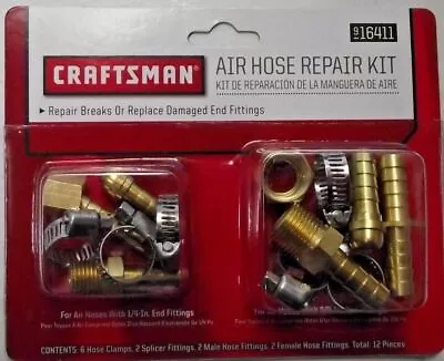 Craftsman 16411 ACR1020-CRA Air Hose Repair Kit 1/4  And 3/8  • $5