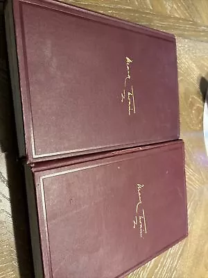 1924 MARK TWAIN'S AUTOBIOGRAPHY I And II- 2 VOLS - Intro By Albert Bigelow Paine • $40