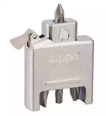 Zippo BIT SAFE Lighter Insert 4-in-1 Screwdriver Pocket Tool NEW & BOXED • £26.50