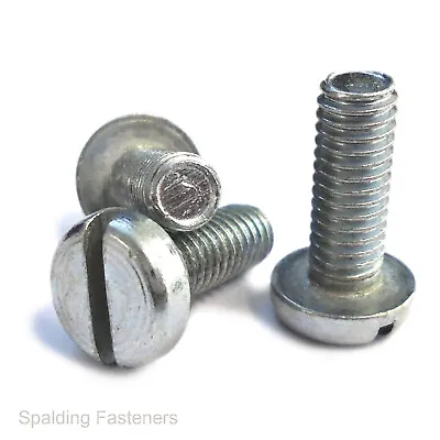 £2.27 • Buy M3,4,5,6,8 A2 Stainless Slotted Machine Screws Metric Pan Head Bolts Screw Din85