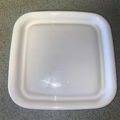 Littonware Square Microwave Browning Grill Plate Dish Tray 12  X 11 1/2  USA • $19.99