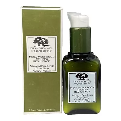 $19.95 • Buy Origins Mega-Mushroom Relief & Resilience Advanced Face Serum 1.7fl Oz NIB
